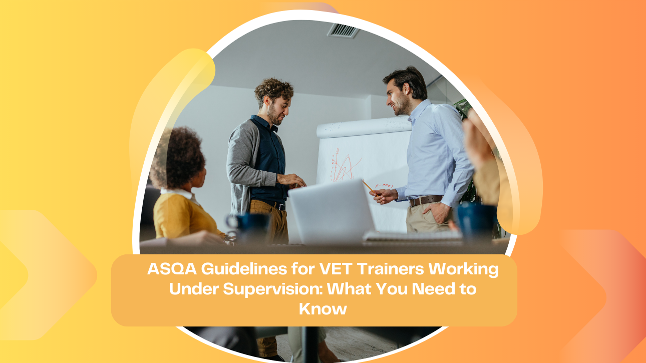 ASQA guidelines for VET trainers