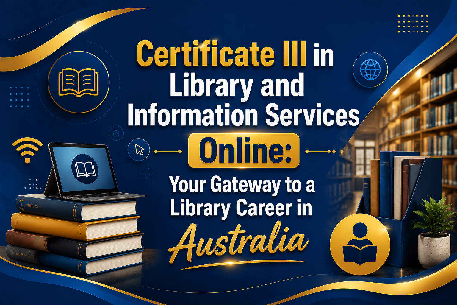 Certificate III in Library and Information Services Online